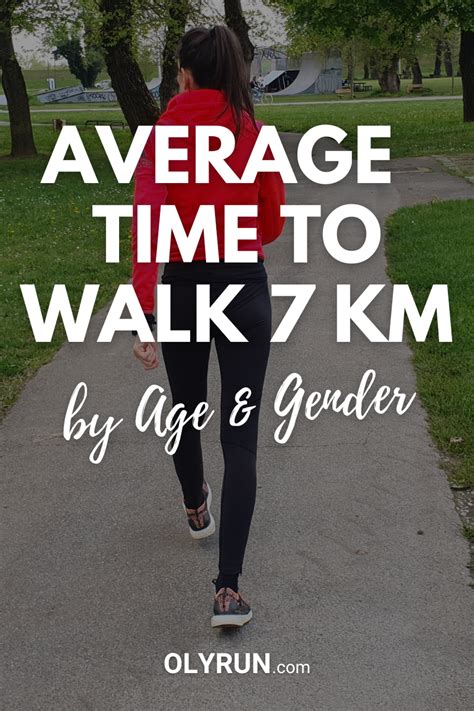 how long does it take to walk 7km